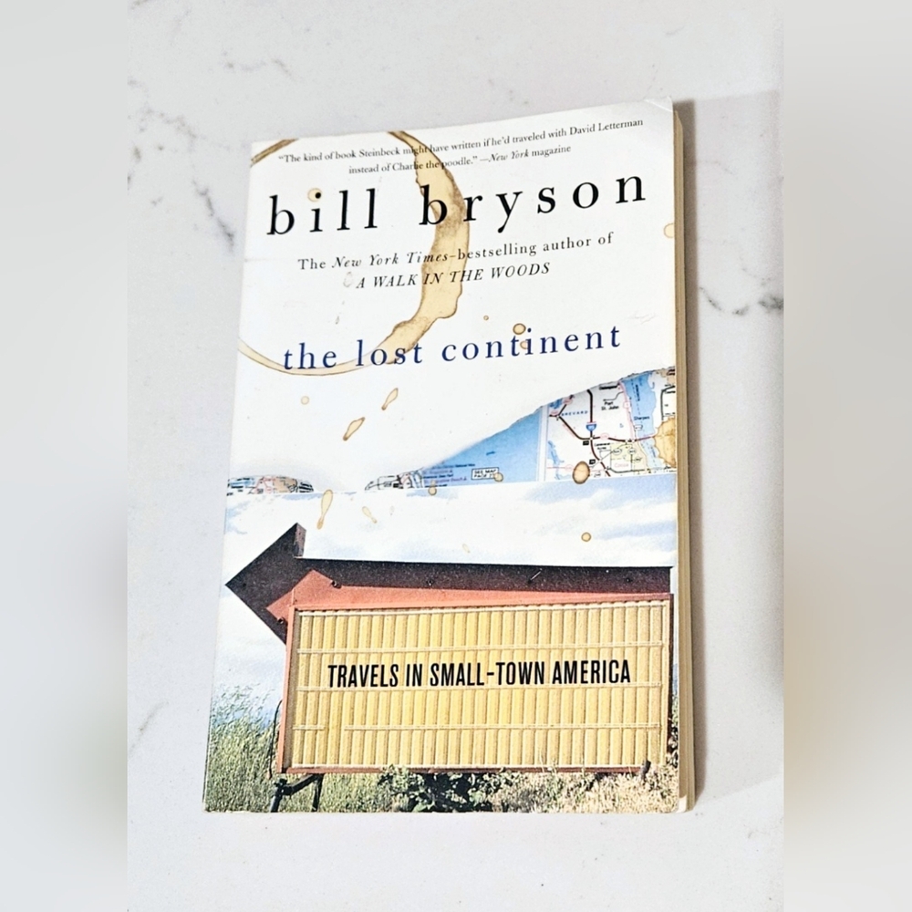 BOGO Bill Bryson The Lost Continent Novel